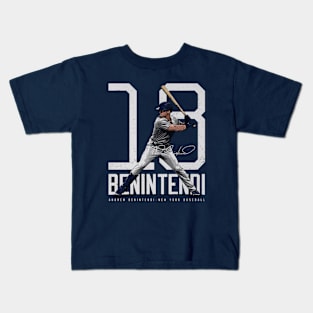 Andrew Benintendi New York Y Bold Number Kids T-Shirt